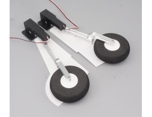 Taft-Hobby 1.45M Yak-11 V2 Red Electric Retract Main Landing Gear Set